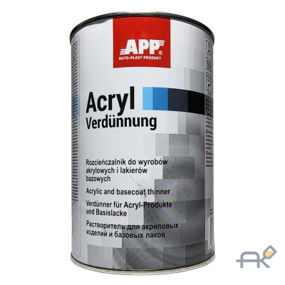 Растворитель акриловый APP 1л универсальный